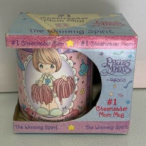 Enesco Precious Moments #1 Cheerleader Mom Mug